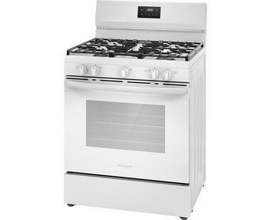 Cuisinière amovible à gaz avec 5 brûleurs Frigidaire - FCRG3052BW
