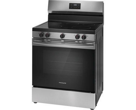 Cuisinière amovible électrique de 30 po avec technology Even Baking Frigidaire - FCRE305CBS