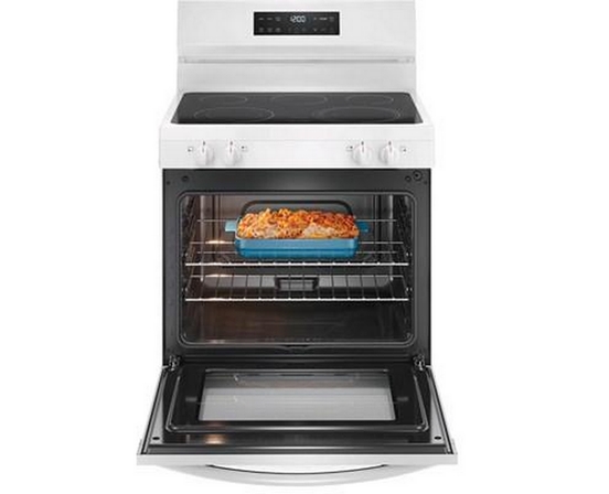 Cuisinière amovible électrique de 30 po avec technologie Even Baking Frigidaire - FCRE306CAW