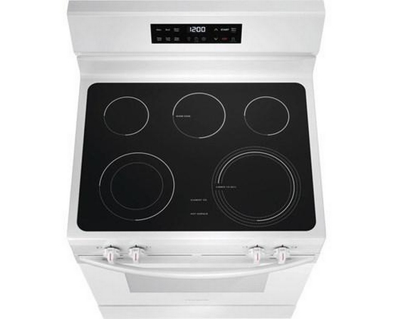 Cuisinière amovible électrique de 30 po avec technologie Even Baking Frigidaire - FCRE306CAW
