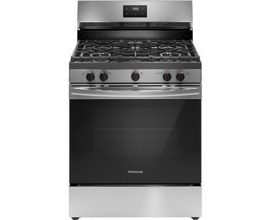 Cuisinière amovible à gaz avec 5 brûleurs Frigidaire - FCRG3052BS