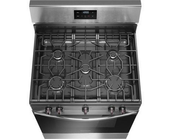 Cuisinière amovible à gaz avec 5 brûleurs Frigidaire - FCRG3052BS