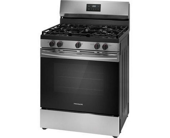Cuisinière amovible à gaz avec 5 brûleurs Frigidaire - FCRG3052BS
