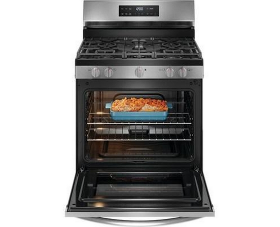 Cuisinière amovible à gaz de 30 po avec technologie Even Baking Frigidaire - FCRG3062AS