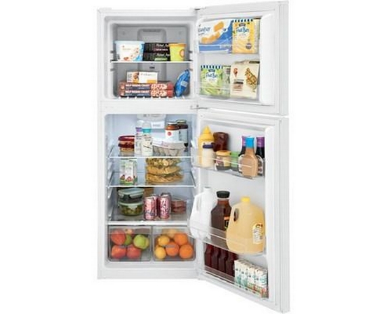 Réfrigérateur à congélateur supérieur de 24 po, 11.6 pi³ Frigidaire - FFET1222UW