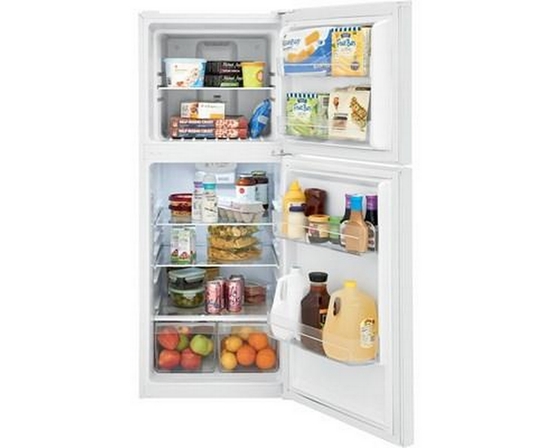 Réfrigérateur à congélateur supérieur de 24 po, 10,1 pi³ Frigidaire - FFET1022UW