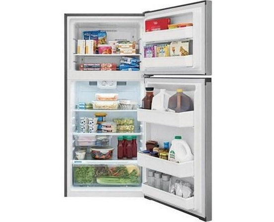Réfrigérateur à congélateur supérieur amovible de 27 po., 13,9 pi³ avec système de refroidissement EvenTemp® Frigidaire - FFHT1425VV