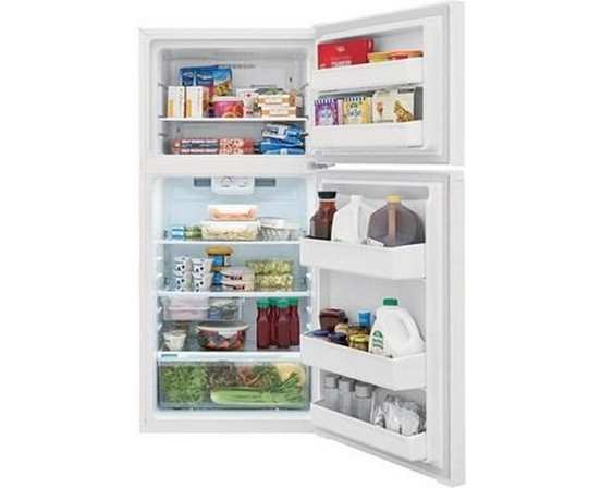 Réfrigérateur à congélateur supérieur amovible de 27 po., 13,9 pi³ avec système de refroidissement EvenTemp® Frigidaire - FFHT1425VW
