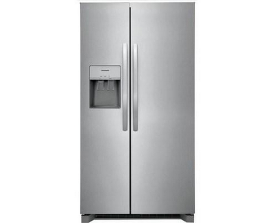 Réfrigérateur côte-à-côte amovible de 33 po., 22,2 pi³ avec système distributeur d'eau et de glaçons Frigidaire - FRSS2323AS