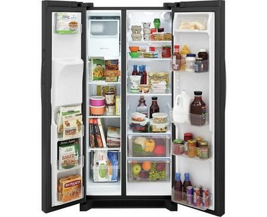 Réfrigérateur côte-à-côte amovible de 33 po., 22,2 pi³ avec système distributeur d'eau et de glaçons Frigidaire - FRSS2323AD