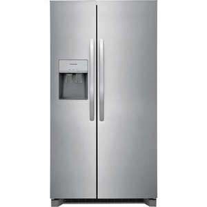 Réfrigérateur côte-à-côte amovible de 36 po., 25,6 pi³ avec système distributeur d'eau et de glaçons Frigidaire - FRSS2623AS