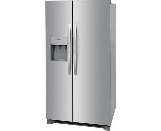Réfrigérateur côte-à-côte amovible de 36 po., 25,6 pi³ avec système distributeur d'eau et de glaçons Frigidaire - FRSS2623AS