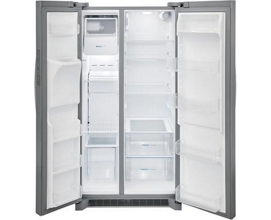 Réfrigérateur côte-à-côte amovible de 36 po., 25,6 pi³ avec système distributeur d'eau et de glaçons Frigidaire - FRSS2623AS