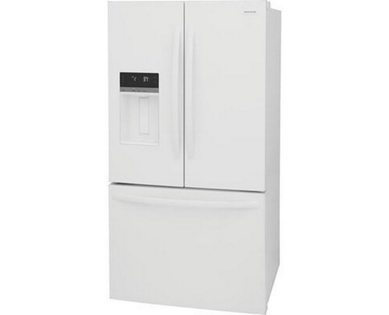 Réfrigérateur trois portes avec porte à deux battants de 36 po, 27.8 pi³ avec distributeur Frigidaire - FRFS2823AW