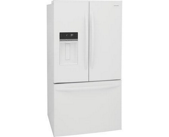 Réfrigérateur trois portes avec porte à deux battants de 36 po, 27.8 pi³ avec distributeur Frigidaire - FRFS2823AW