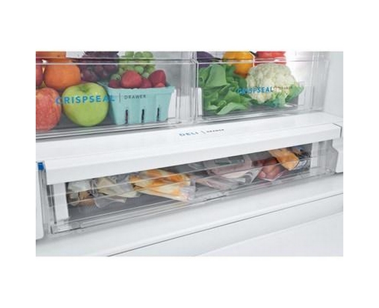 Réfrigérateur trois portes avec porte à deux battants de 36 po, 27.8 pi³ avec distributeur Frigidaire - FRFS2823AW