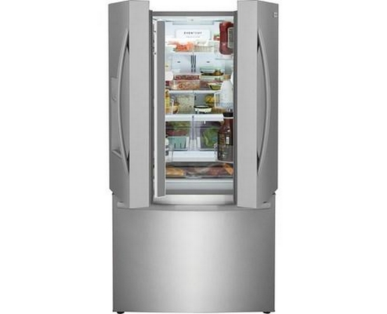 Réfrigérateur trois portes avec porte à deux battants de 36 po, 27.8 pi³ avec distributeur Frigidaire - FRFS2823AS
