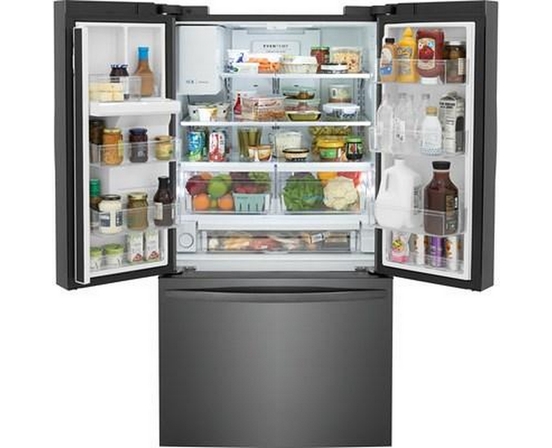 Réfrigérateur trois portes avec porte à deux battants de 36 po, 27.8 pi³ avec distributeur Frigidaire - FRFS2823AD