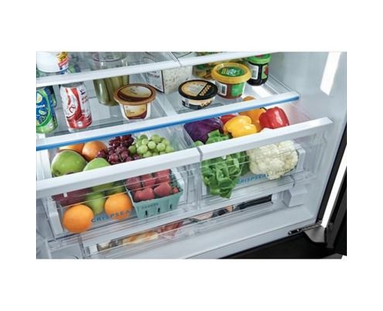 Réfrigérateur trois portes avec porte à deux battants de 36 po, 27.8 pi³ avec distributeur Frigidaire - FRFS2823AD