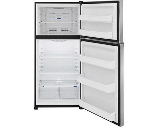 Réfrigérateur à congélateur supérieur amovible de 30 po, 20 pi³. avec système de refroidissement EvenTemp™ Frigidaire - FFHT2022AS