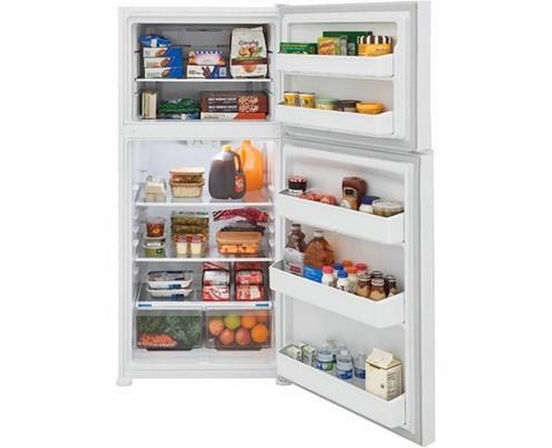 Réfrigérateur à congélateur supérieur amovible de 30 po, 20 pi³. avec système de refroidissement EvenTemp™ Frigidaire - FFHT2022AW