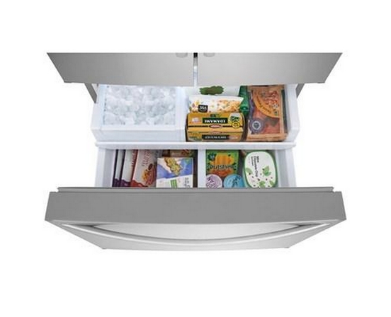 Réfrigérateur trois portes avec porte à deux battants amovible de 36 po, 28,8 pi³. avec machine à glaçons Frigidaire - FRFN2813AF