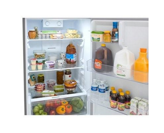Réfrigérateur à congélateur supérieur autonome de 27 9/16 po, 16 pi³. Frigidaire - FRTE1622AS