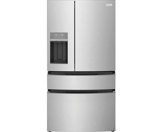 Réfrigérateur quatre portes avec porte à deux battants de 36 po, 26,3 pi³. avec machine à glaçons et eau externe Frigidaire - FRMS2733AV