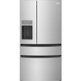 Réfrigérateur quatre portes avec porte à deux battants de 36 po, 26,3 pi³. avec machine à glaçons et eau externe Frigidaire - FRMS2733AV