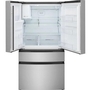 Réfrigérateur quatre portes avec porte à deux battants de 36 po, 26,3 pi³. avec machine à glaçons et eau externe Frigidaire - FRMS2733AV