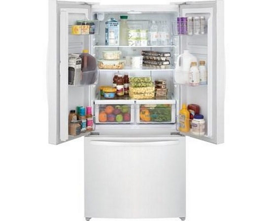 Réfrigérateur trois portes avec porte à deux battants à profondeur de comptoir de 17,6 pi³ Frigidaire - FRFG1723AW