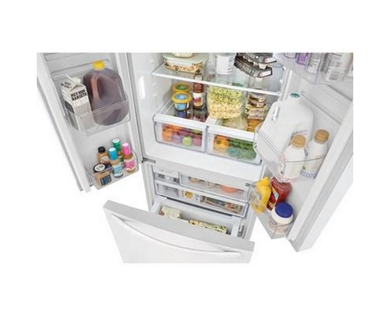Réfrigérateur trois portes avec porte à deux battants à profondeur de comptoir de 17,6 pi³ Frigidaire - FRFG1723AW