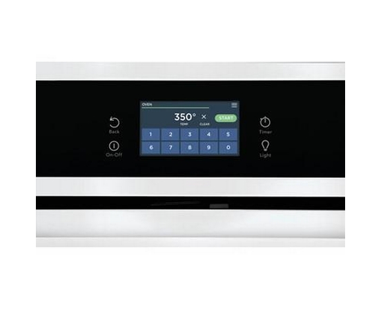 Four mural simple encastré de 27 po., 3.8 pi³ avec technologie convection Frigidaire - FCWS2727AW