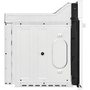 Four mural simple encastré de 27 po., 3.8 pi³ avec technologie convection Frigidaire - FCWS2727AW