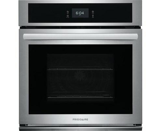 Four mural simple encastré de 27 po., 3.8 pi³ avec technologie convection Frigidaire - FCWS2727AS