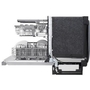 Lave-vaisselle avec QuadWashMC et Dynamic DryMC LG - LDPN454HT