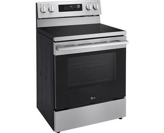 Cuisinière électrique intelligente de 30 po avec fonction Air Fry LG - LREN6323YE