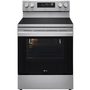 Cuisinière électrique intelligente de 30 po avec fonction Air Fry LG - LREN6323YE