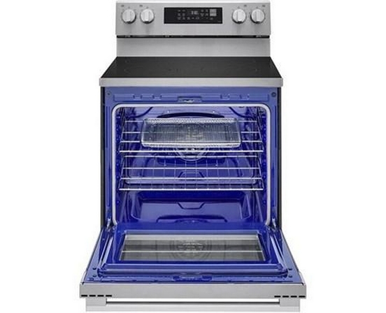 Cuisinière électrique intelligente de 30 po avec fonction Air Fry LG - LREN6323YE