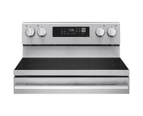 Cuisinière électrique intelligente de 30 po avec fonction Air Fry LG - LREN6323YE