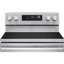 Cuisinière électrique intelligente de 30 po avec fonction Air Fry LG - LREN6323YE
