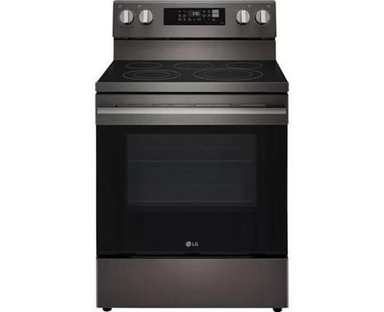 Cuisinière électrique intelligente de 30 po avec fonction Air Fry LG - LREN6323ZE