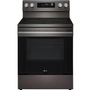 Cuisinière électrique intelligente de 30 po avec fonction Air Fry LG - LREN6323ZE
