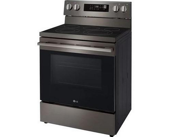 Cuisinière électrique intelligente de 30 po avec fonction Air Fry LG - LREN6323ZE