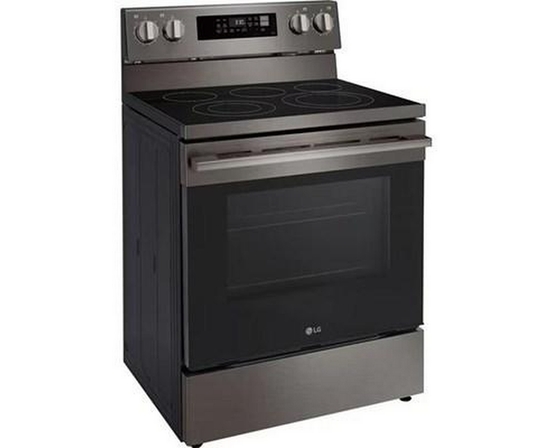 Cuisinière électrique intelligente de 30 po avec fonction Air Fry LG - LREN6323ZE