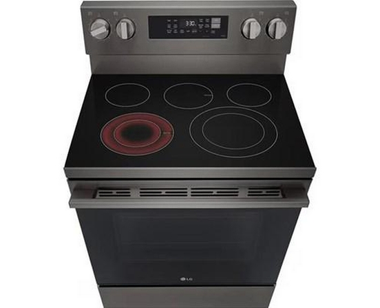 Cuisinière électrique intelligente de 30 po avec fonction Air Fry LG - LREN6323ZE