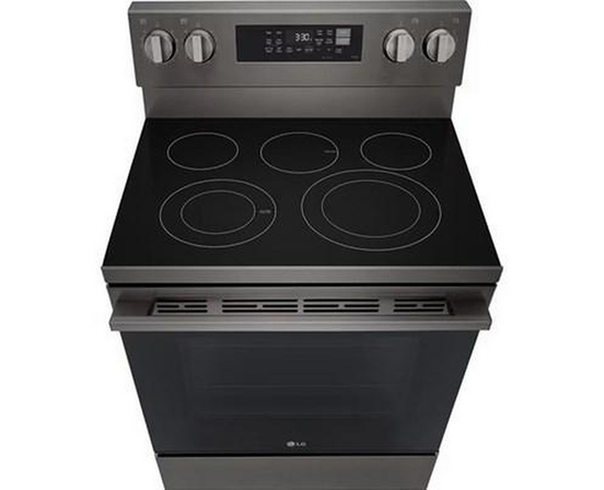Cuisinière électrique intelligente de 30 po avec fonction Air Fry LG - LREN6323ZE