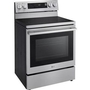 Cuisinière électrique intelligente de 30 po avec fonction Air Fry LG - LREN6325XE