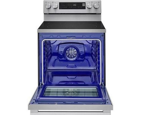 Cuisinière électrique intelligente de 30 po avec fonction Air Fry LG - LREN6325XE