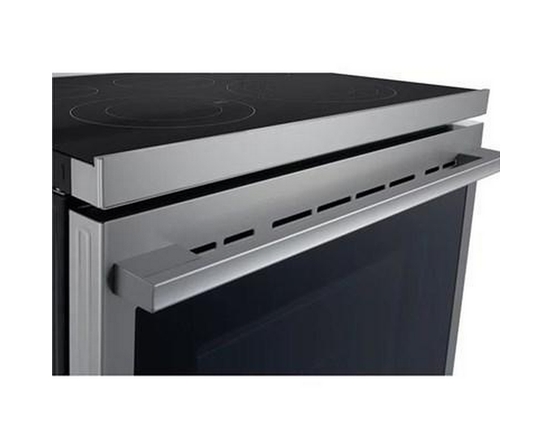 Cuisinière électrique intelligente de 30 po avec fonction Air Fry LG - LREN6325XE